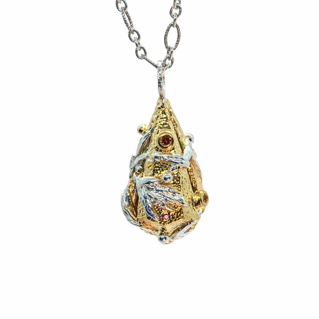 Medium Lantern Necklace by KAB Jewellery