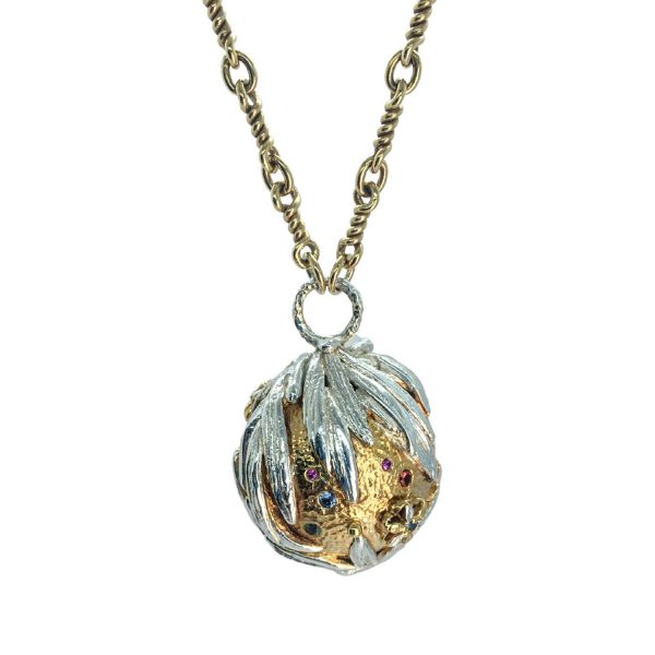Full Metal Globo Necklace by KAB Jewellery