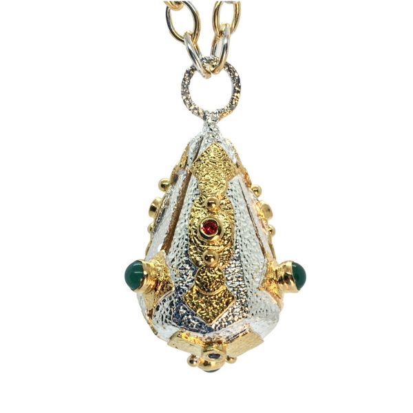 Geo Lantern Necklace by KAB Jewellery