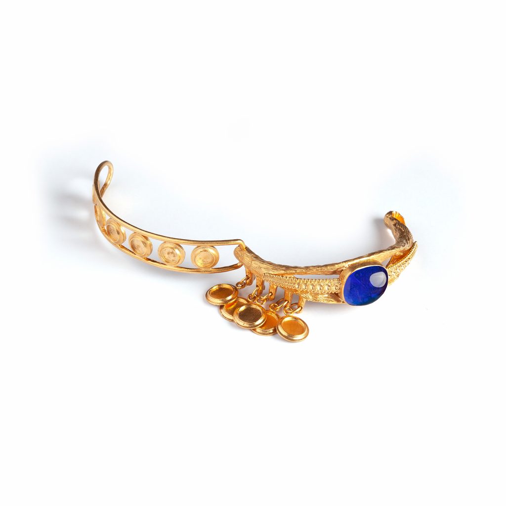 Eye Sapphire Bracelet by Sonia Petroff