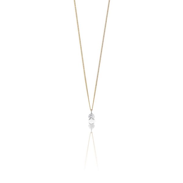 Bombette Solitaire Necklace by Le Ster