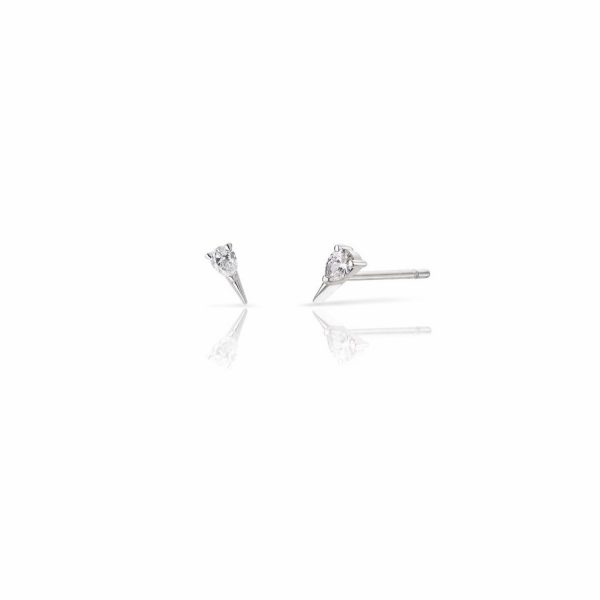 Diamond Spark Stud Earrings by Le Ster