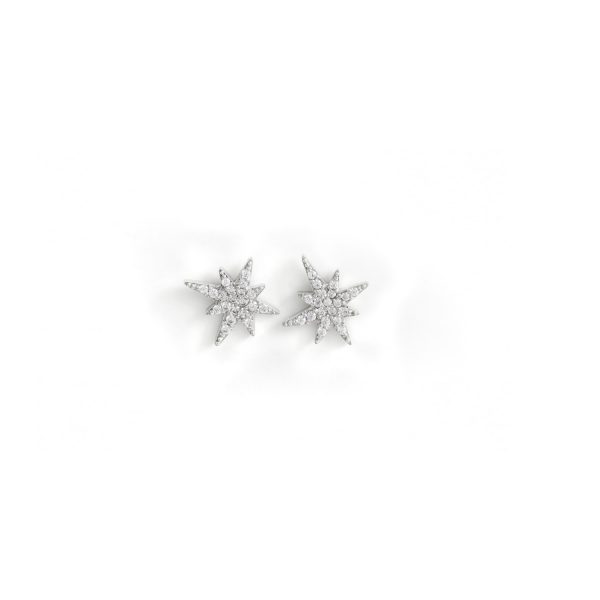 White Gold Astral Studs by MyriamSOS