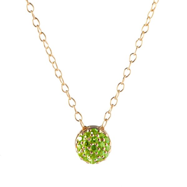 August Birthstone Dot Necklace by Sandy Leong