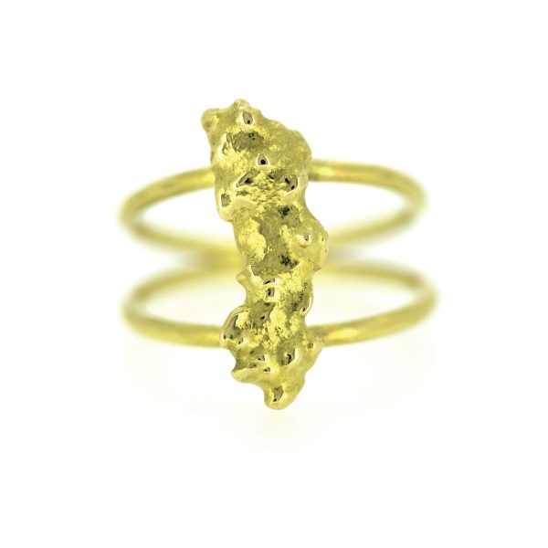 GoldRush Nugget Ring by The Rock Hound