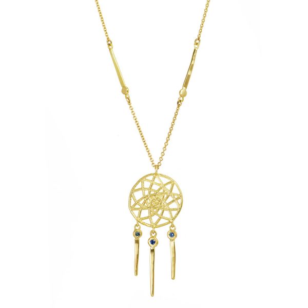 Dreamcatcher Necklace by Claire Macfarlane Jewellery