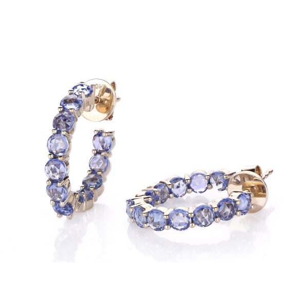 Earring Zero 4 – Sapphires by IVAR by Ritika Ravi