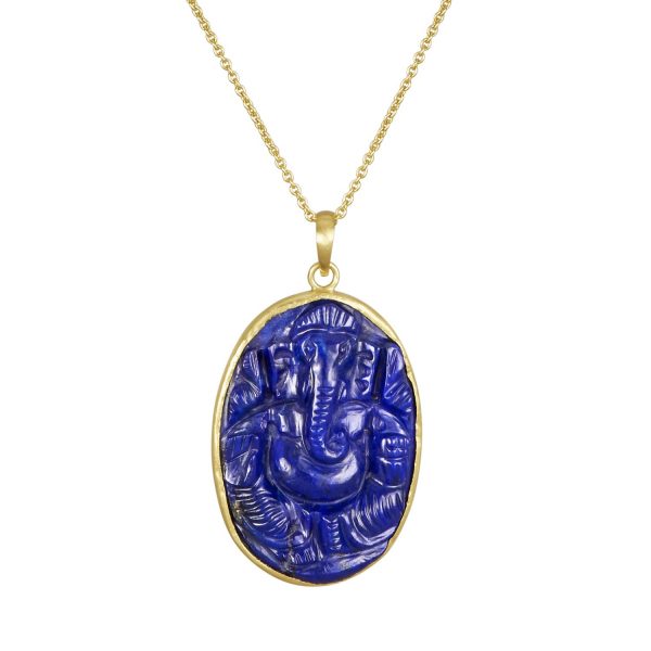 Lapis Lazuli Ganesh by Sophie Theakston