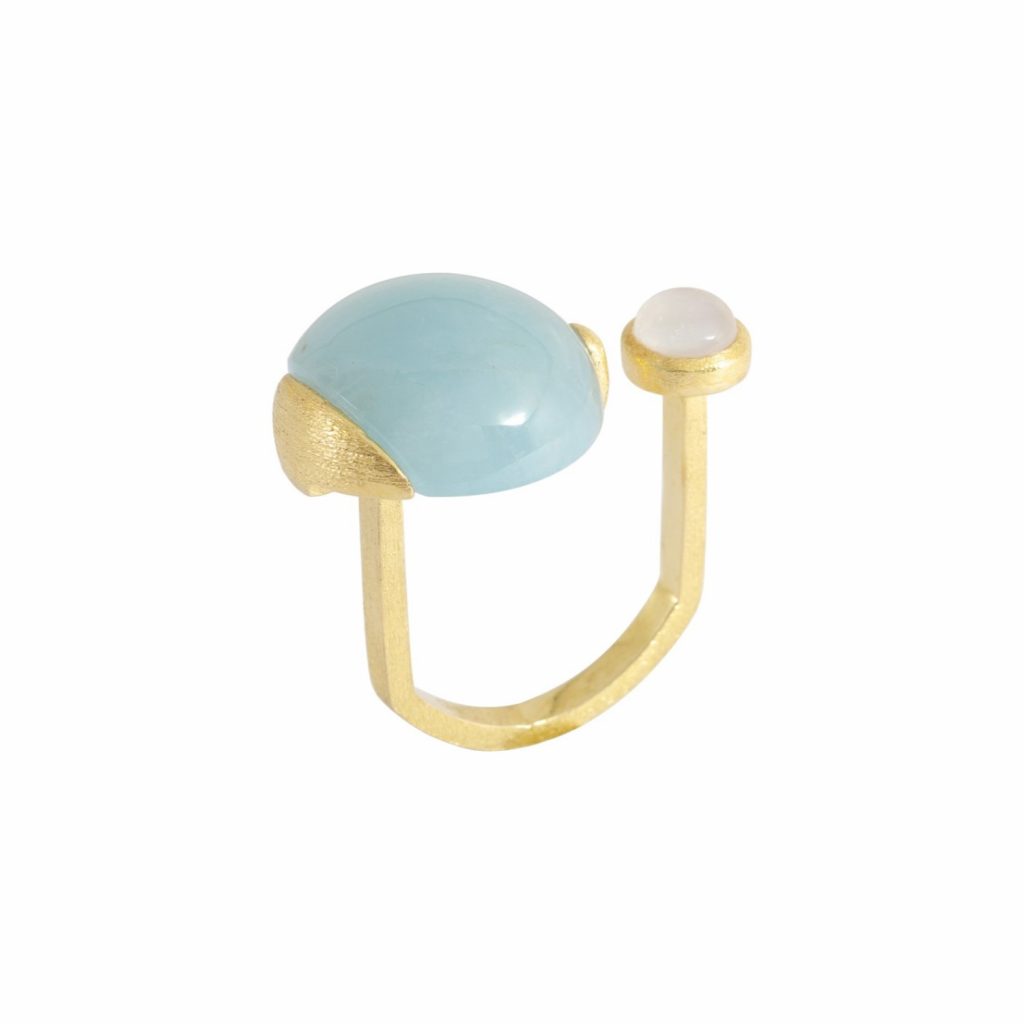 LUNA Duo Cocktail Ring by NIIN