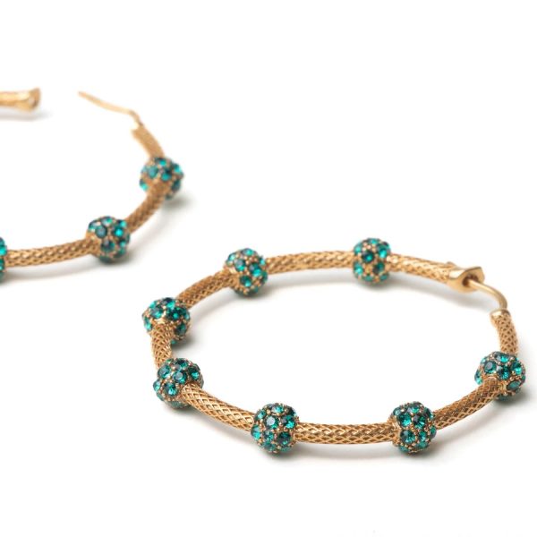 Reef Earrings – Emerald by Sonia Petroff