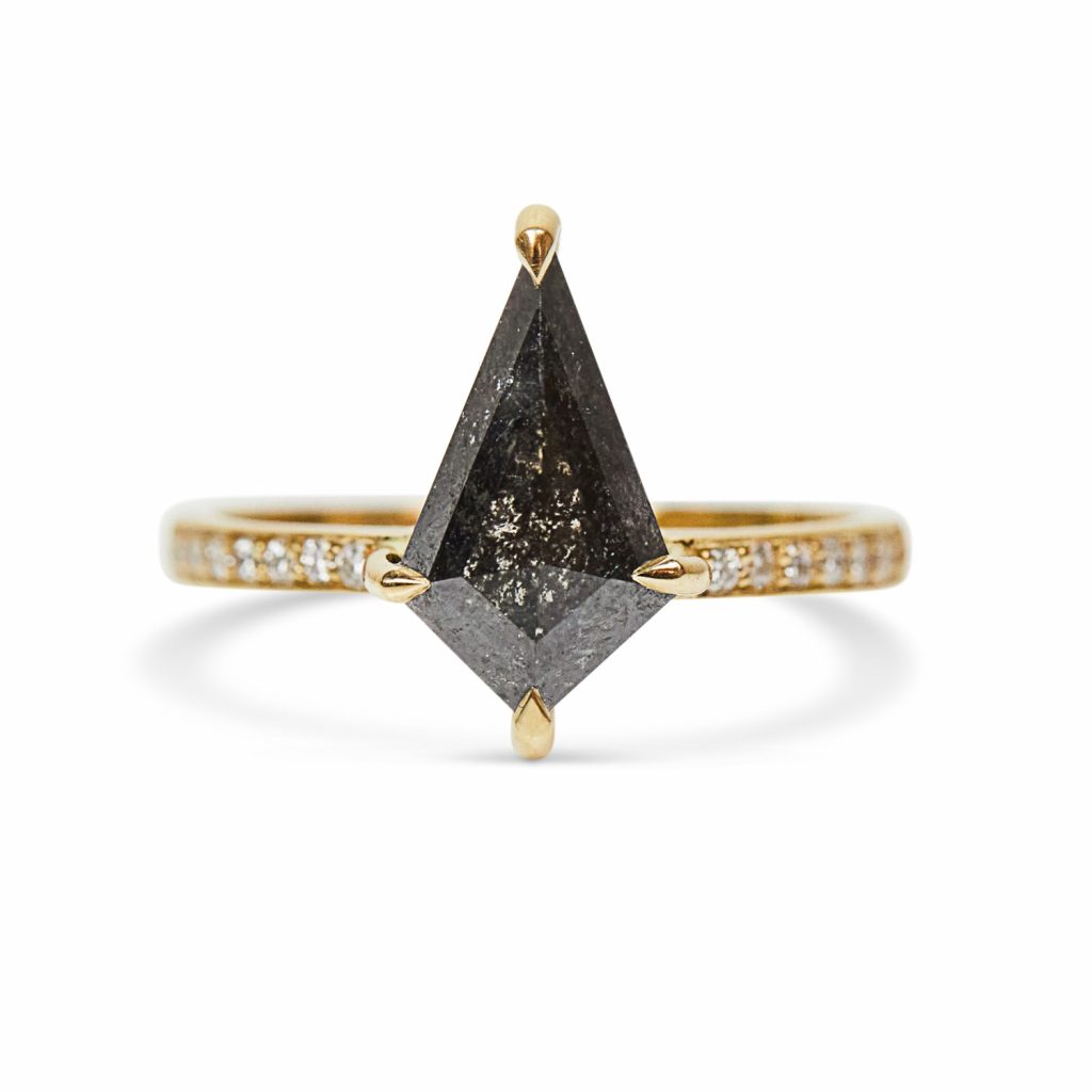 Kite Diamond Athena Ring by Sophia Perez