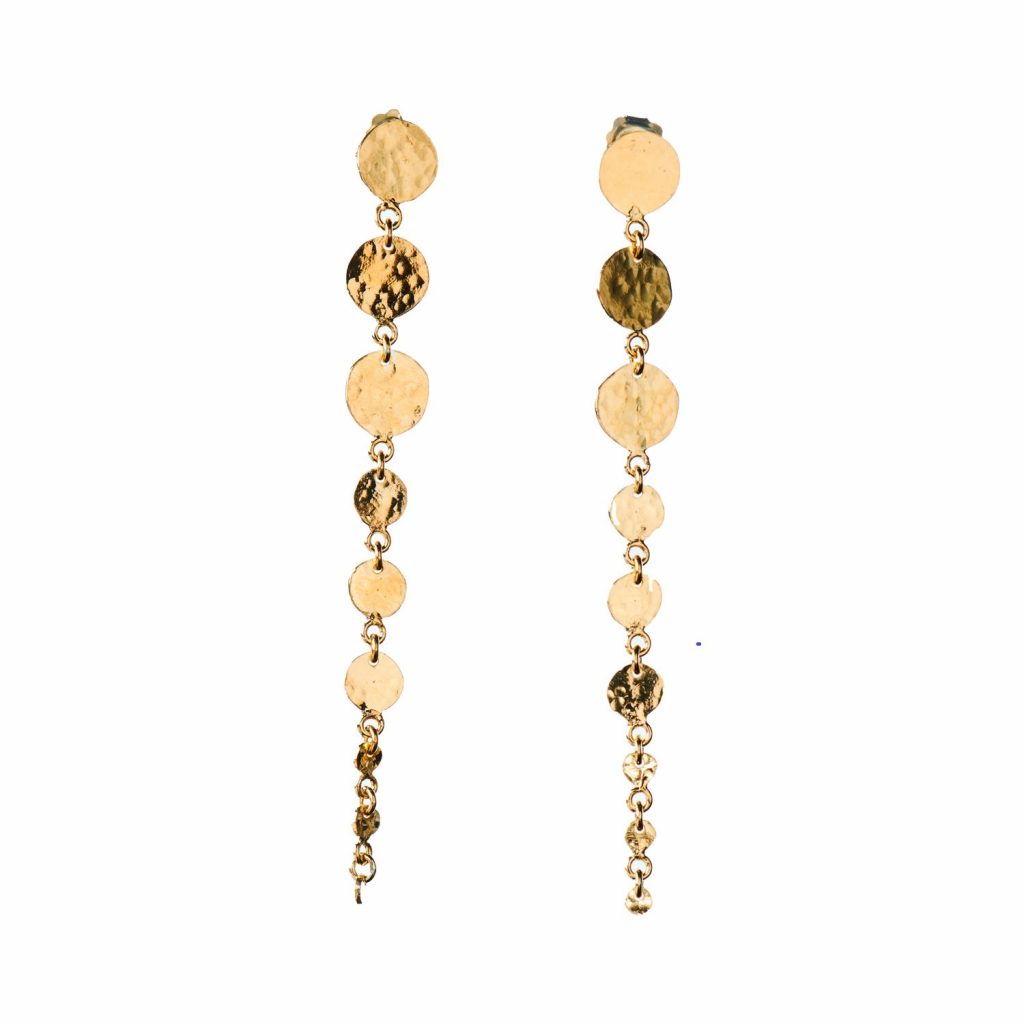 Leila Sequin Earrings by India Mahon