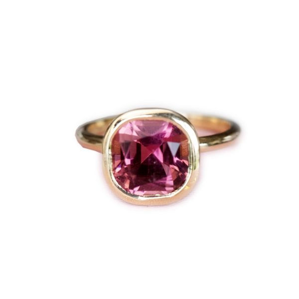 Pink Tourmaline Colette Ring by India Mahon