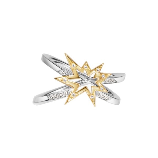 Crossette Ring by Le Ster