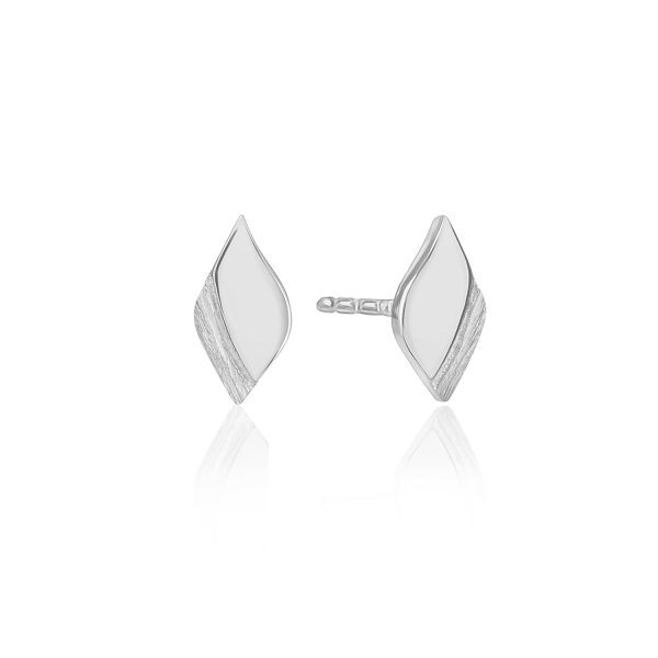 Silver Mini Stud Earrings by Lustre & Love