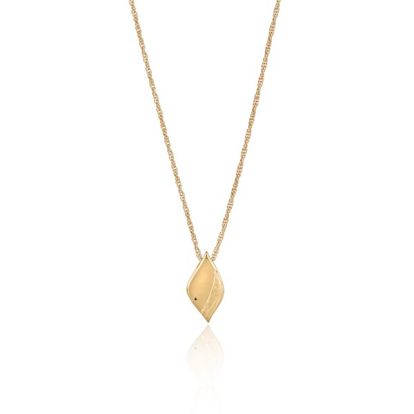 Strength Gold Necklace by Lustre & Love