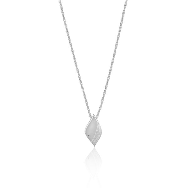 Strength Silver Necklace by Lustre & Love