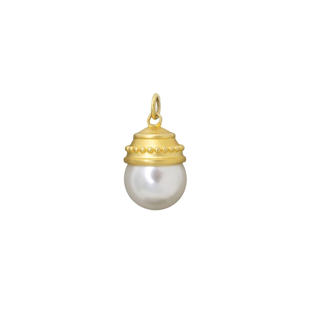 Pearl Charm by Miphologia Jewelry