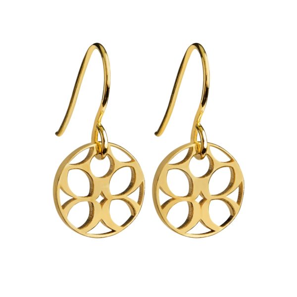 Signature Mini Disc Earrings by Considered Jewellery