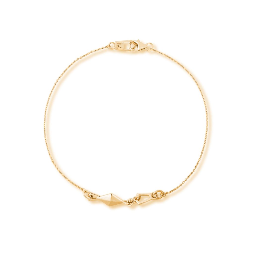Yellow Gold Bound Bracelet by MATILDE Jewellery
